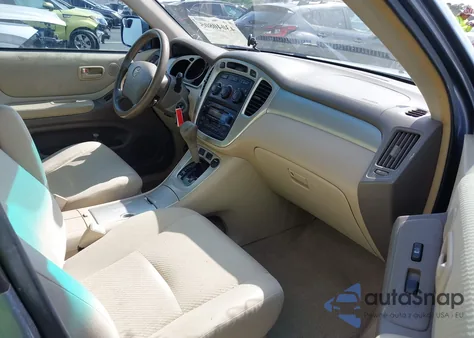 2007 Toyota Highlander из США, поврежденный, VIN JTEGD21A470159972